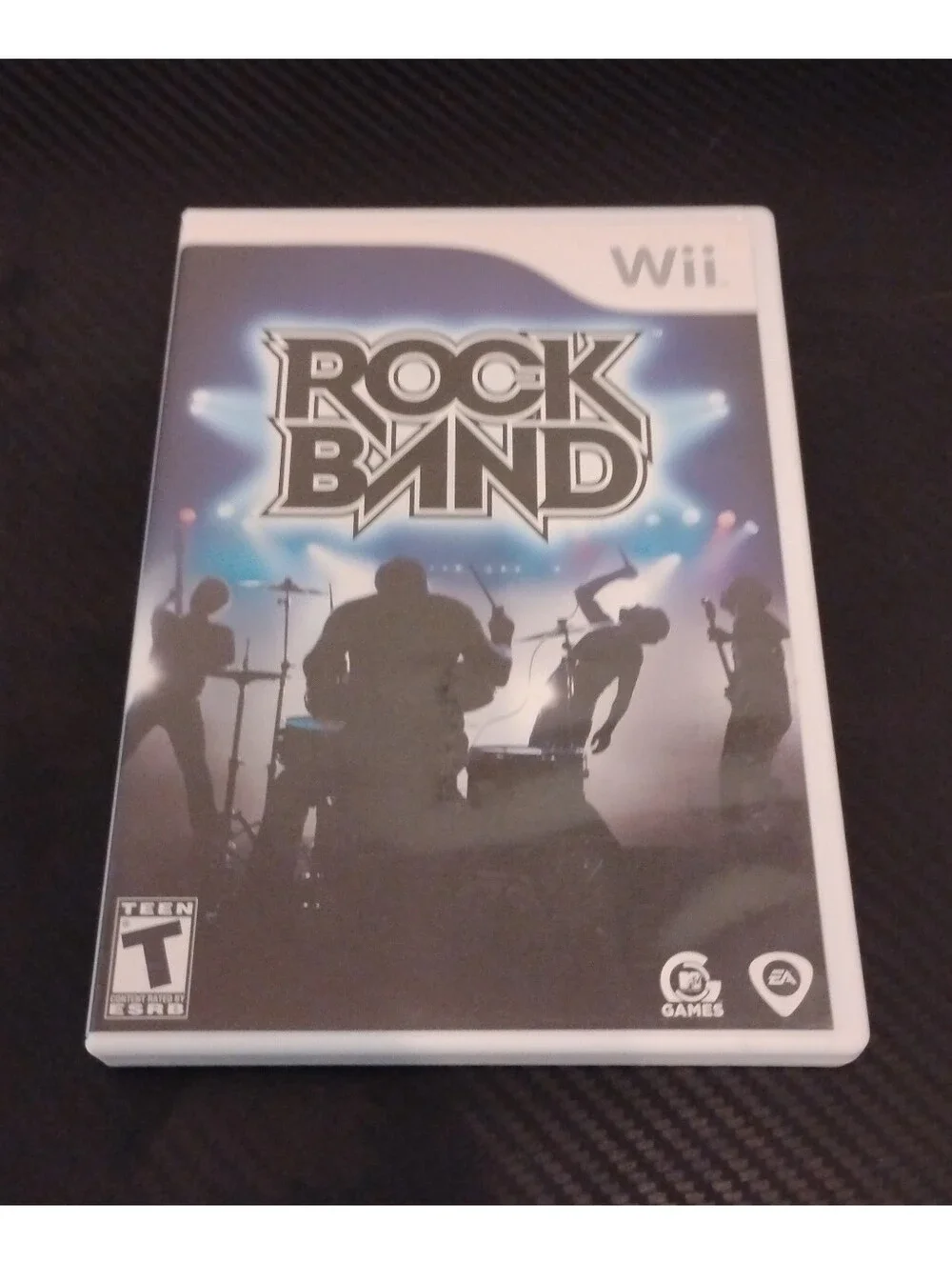 Rock Band (Nintendo Wii, 2008) - Complete in Box CIB - Game Disc, Case & Manual
